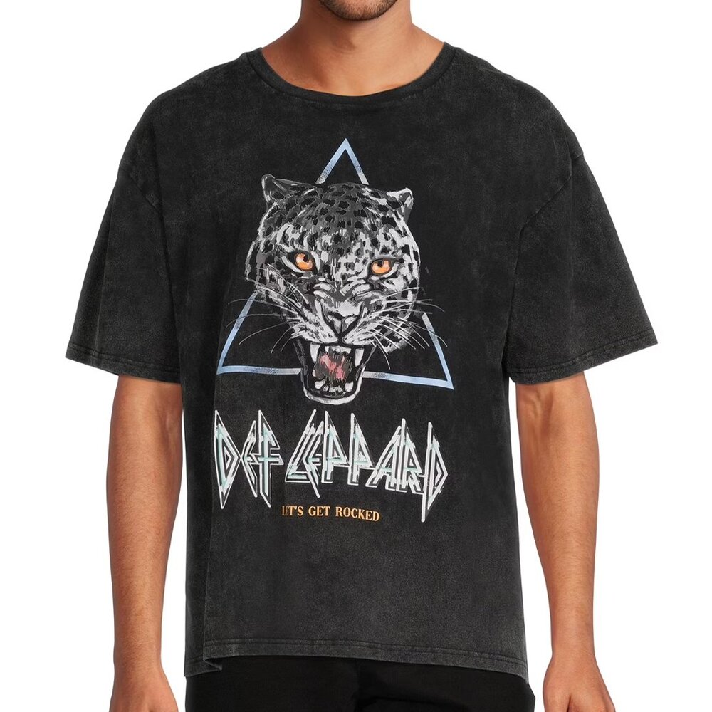Vintage Style Def Leopard Concert T-shirt